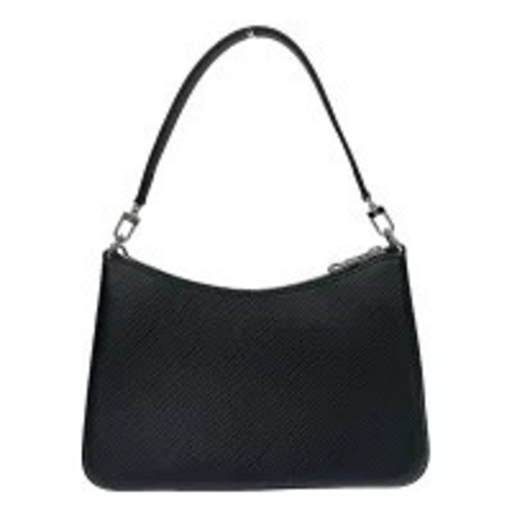 Louis Vuitton Leather Marelle Bag Epi Black Shoulder Noir Black